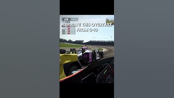 Rate the overtake from 0-10  #car #automobile #racing #memes #funny