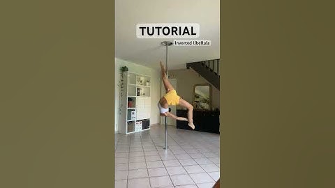 Inverted libellula 🥰 #polefitness #dance #poledance #poletutorial