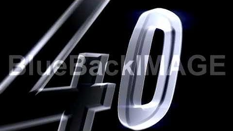Stock Footage : countdown counter opening 120 E1b1