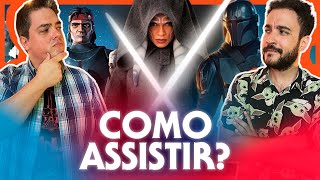 QUAL A MELHOR ORDEM PARA ASSISTIR AS SÉRIES DE STAR WARS Feat. @SerieManiacos