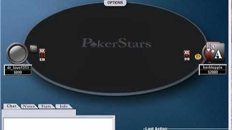Berktoppie VS DR_love1313 Headsup pokeralsbijbaan.nl Headsup Strategie deel 2