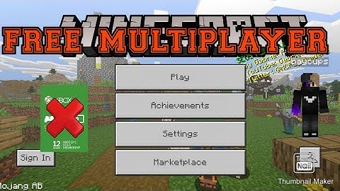 How to play mcpe multiplayer without xbox live
