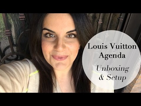 Vlog | New Louis Vuitton Desk Agenda! Unboxing, Review & Setup - YouTube