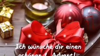 Ich wünsche euch einen schönen 1. Advent.
