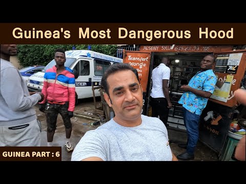Walking on the street of Guinea Conakry | Local food In Conakry | Travelling Mantra | Guinea Part 6