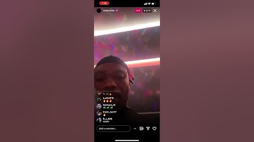 Roddy Rich Instagram live on 07/26/2023