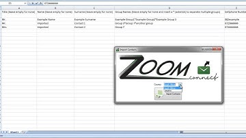 Importing contacts with Zoom Connect