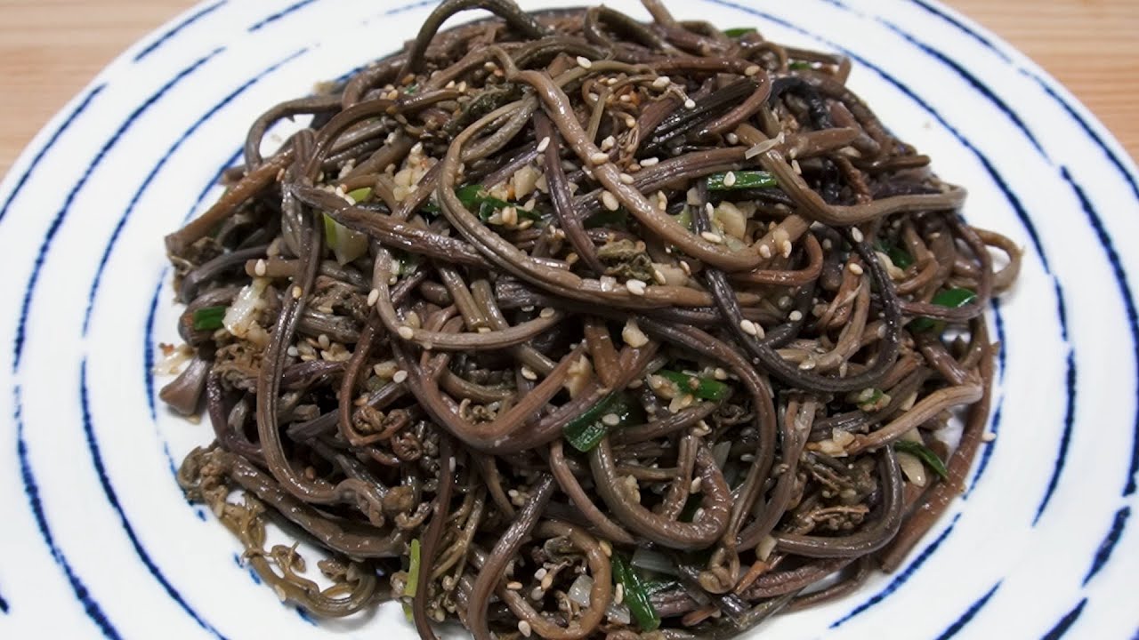 고사리나물 볶음