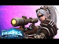 Nova fires long range bombs with snipe build  heroes of the storm hots nova gameplay