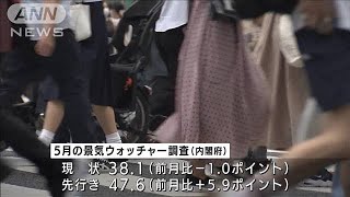 景気ウォッチャー調査　5月の指数は2カ月連続で悪化(2021年6月8日)