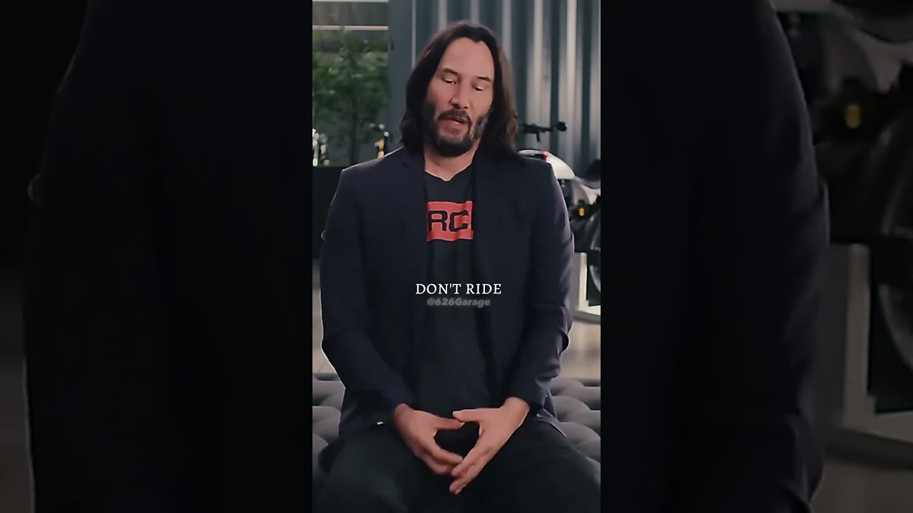 Motorcycle withdrawal - Keanu Reeves