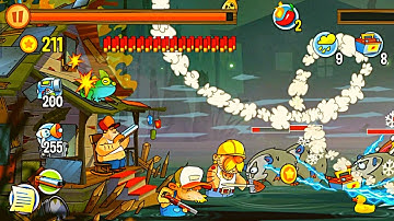 Swamp Attack mobile game episode 6 level 22 - 23