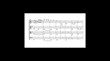String Quartet No.2 Movement 4 by Benjamin McLean