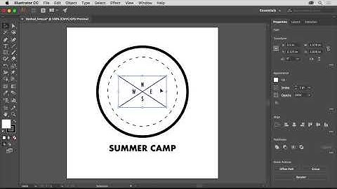 Illustrator Color Basics | Adobe Illustrator CC tutorials | Add dashed lines and arrows