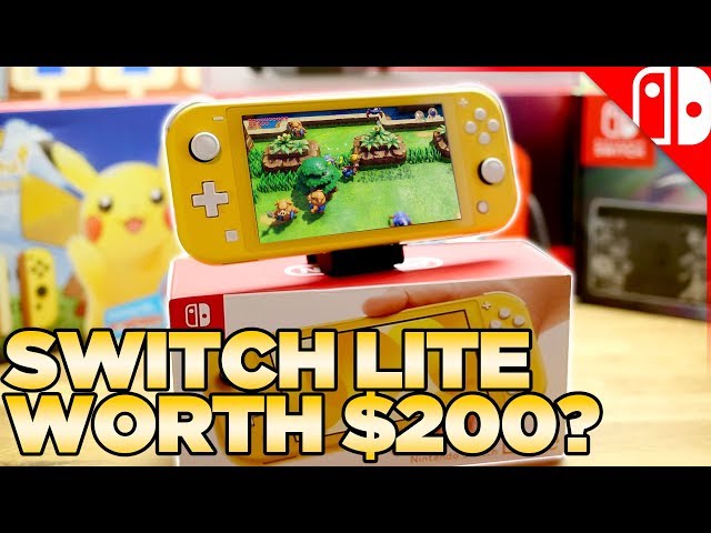 Nintendo Switch Lite Comparison, Unboxing, & Review - YouTube