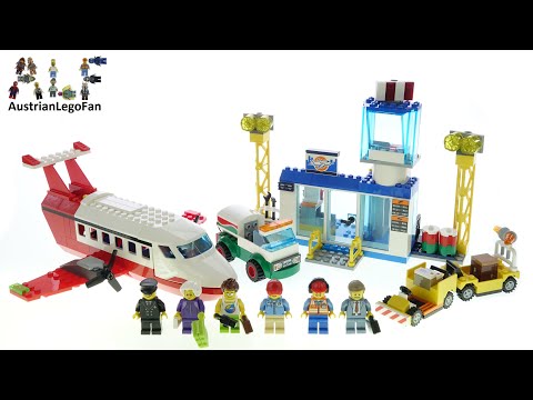 ALL LEGO City Airports 1973-2020. 