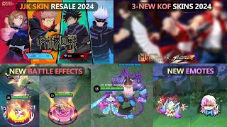 Jujutsu Skin Resale, KOF Part 3 and other new Update!