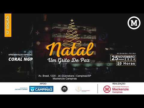 Natal Um Grito de Paz 2024