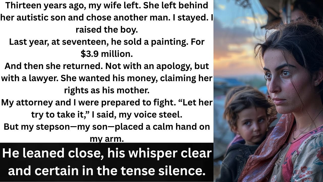 After Walking Out, A Mother Tries to Take Her Autistic Son's Fortune – He Fights Back
