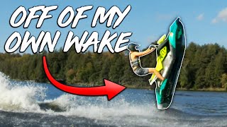 How To Get HUGE Air Off Your Own Wake with The SeaDoo Spark Trixx!