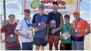 2023 Season Opener MD 4.0+ 65+ GOLD MEDAL MATCH  Visscher/Baergen vs Tuck/Martin