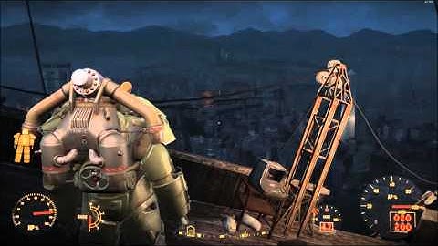 (Fallout 4) Flying away on the USS Constitution