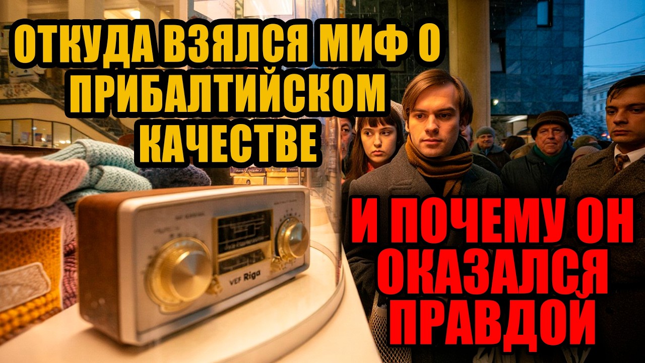 Почему прибалтийские товары считались почти импортом — секрет, который скрывали десятилетиями