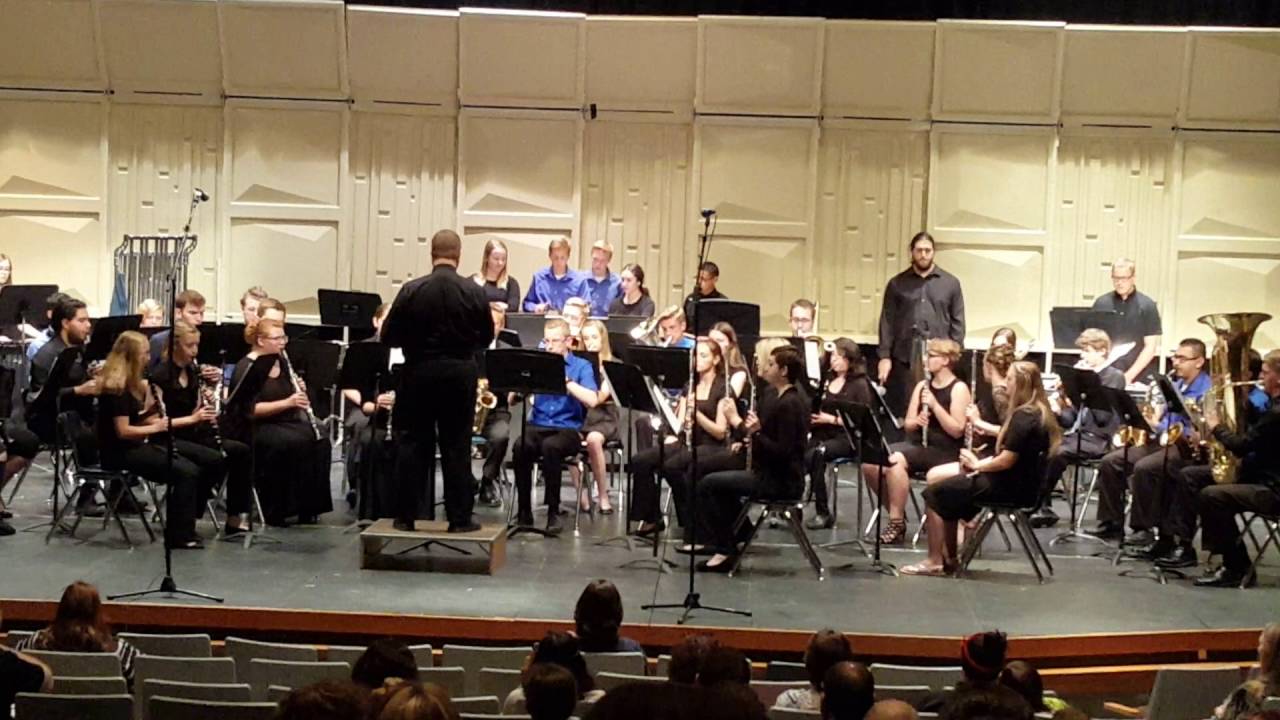2016 Hunter High School wind ensemble last concert YouTube