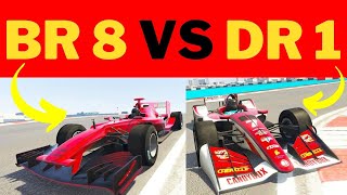 GTA Online Benefactor BR 8 VS Declasse DR 1 VS PR4. Laptime Speed Test, best Open Wheel Cars GTA