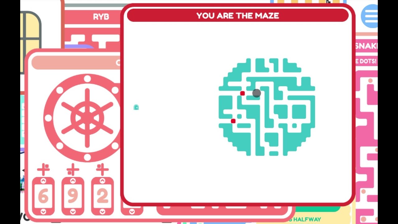 謎解きみたいな二次元パズル/20 small mazes　長考とひらめきが癖になるパズルゲーム