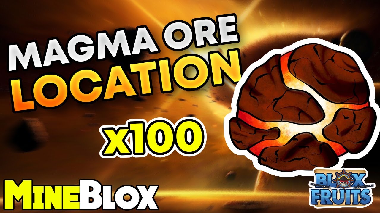 How to get Magma Ore in Blox Fruits - Gamepur