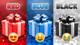 Choose Your Gift...!  Red, Blue or Black ❤ How Lucky Are You? Quiz Shiba