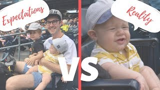Expectations vs Reality (the life of a stay-at-home parent)