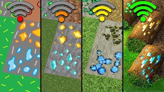 physics with different Wi-Fi in Minecraft