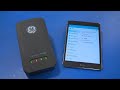 How to Pair the GE TransPort PT900 Transmitter and Tablet