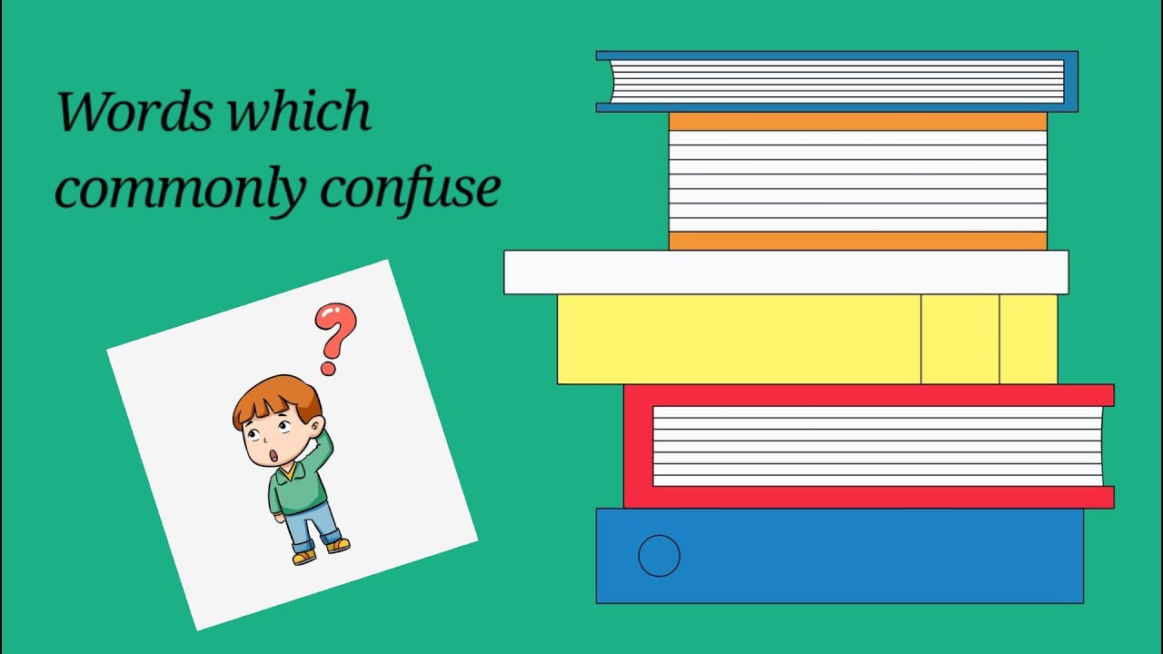 Words often confused englishvocabulary learnenglish wordmeaning 