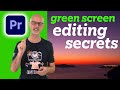 Premiere pro green screen editing secrets