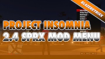 [GTA 5/1.26/1.27] Project Insomnia 2.4 SPRX Mod Menu