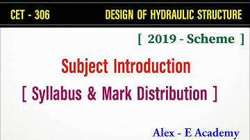 CET - 306 - DHS | Subject Introduction - Syllabus & Qn Pattern | 2019 Scheme - KTU Civil - S6