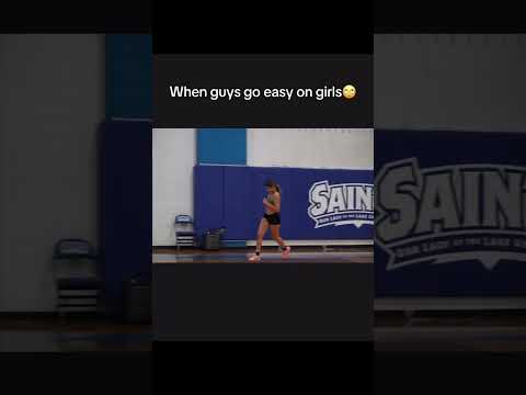 Don’t be scared to play defense on girls 😭