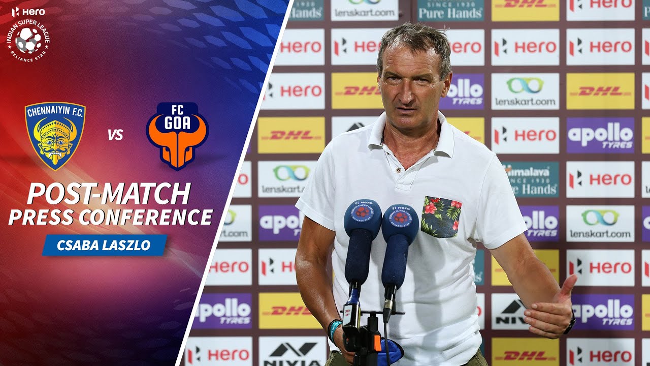 Csaba Laszlo - CFC vs FCG - Post-match PC | Hero ISL 2020-21