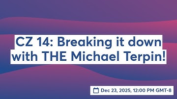 CZ 14: Breaking it down with THE Michael Terpin!