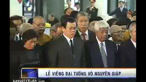 Video: Đoàn Đại biểu cấp cao viếng Đại tướng Võ Nguyên Giáp