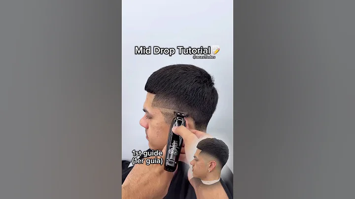 Mid Drop Fade Tutorial 💈✨ POV Barber Haircut 💇🏻‍♂️ STEP-BY-STEP 📚