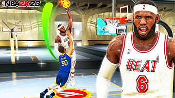 "PRIME" LEBRON JAMES Has COMP STAGE PLAYERS TERRIFIED In NBA 2K23..