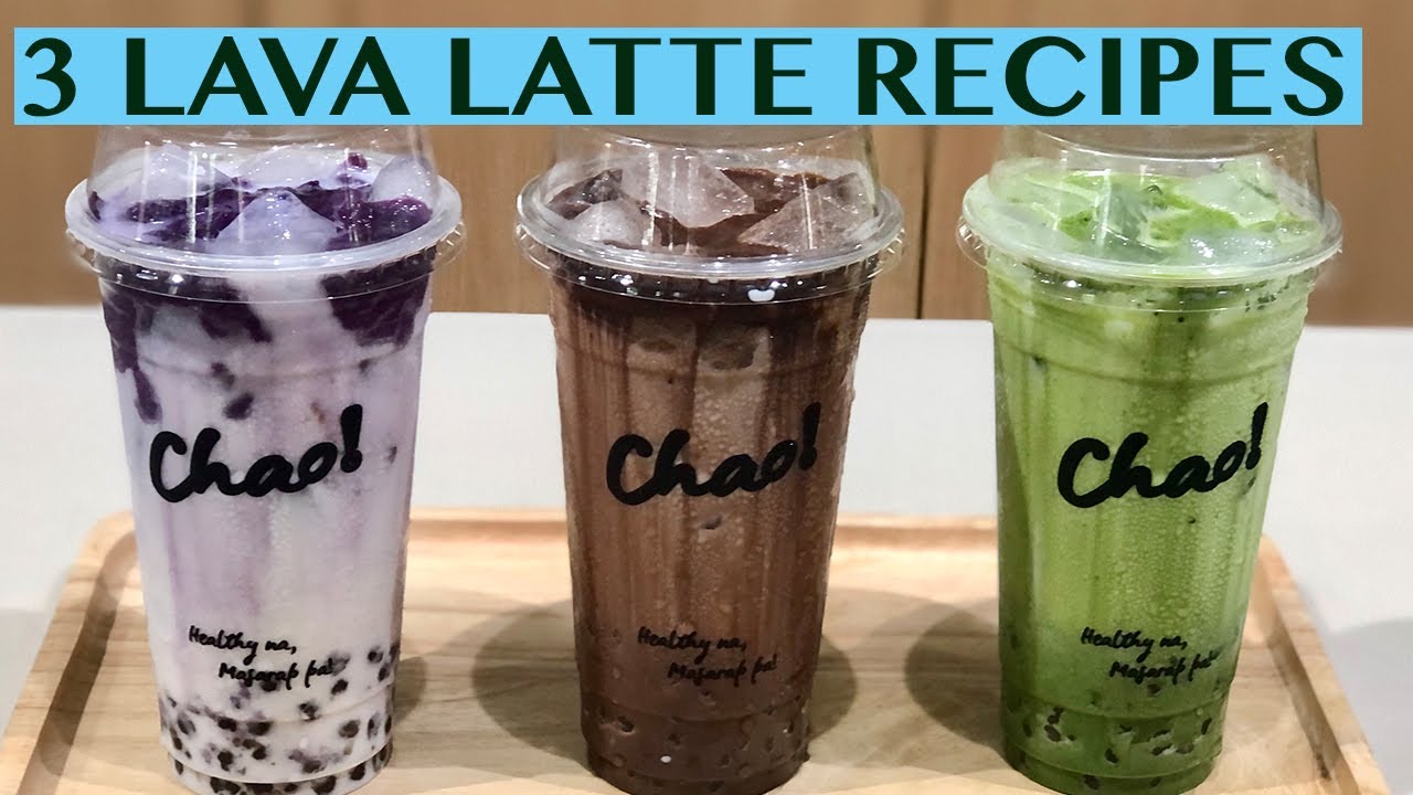 LAVA LATTE SERIES: 3 DELICIOUS RECIPES FOR 22 OZ CUPS - YouTube