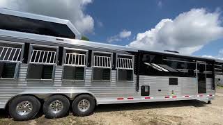MASSIVE 6-Horse Laramie Edition Horse Trailer