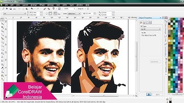 Tutorial Membuat WPAP Mulai dari Skintone dengan CorelDRAW - Part 2