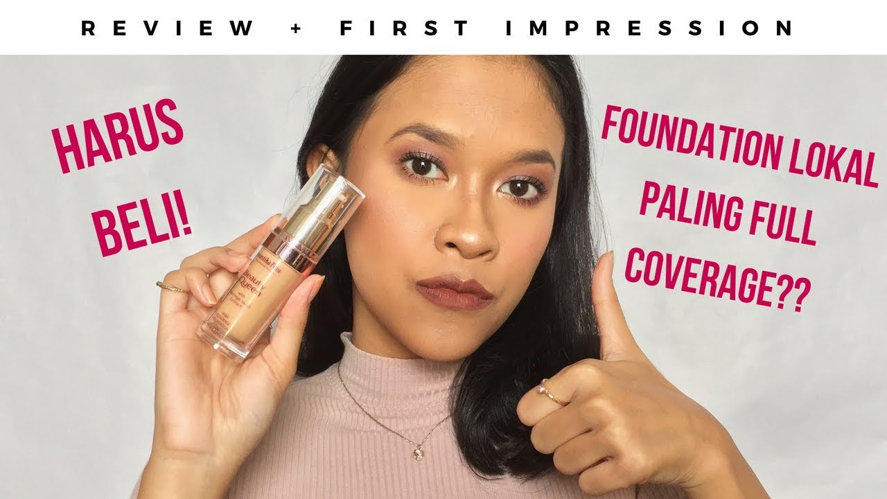 REVIEW+FIRST IMPRESSION Mustika Ratu Beauty Queen Foundation - Indonesia