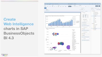 Create Web Intelligence charts in SAP BusinessObjects BI 4.3 - BI Spectrum Academy